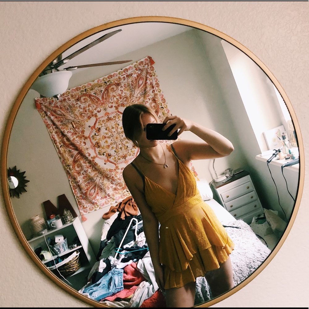Yellow romper